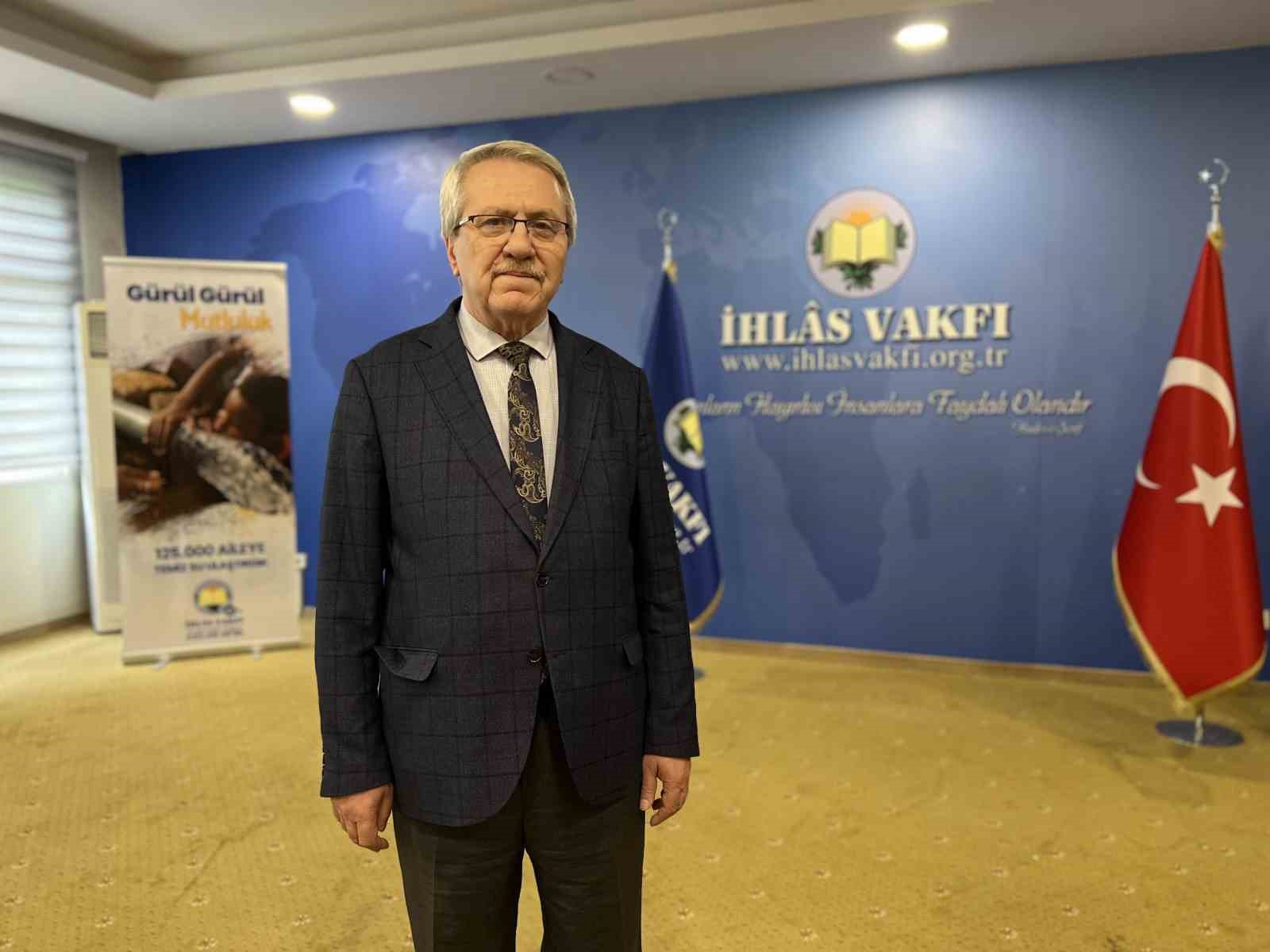 İhlas Vakfı kurban hisse vekâlet bedellerini açıkladı İHLAS VAKFI MÜTEVELLİ HEYETİ BAŞKANI MAHMUT KEMAL AYDIN, 2023 YILI