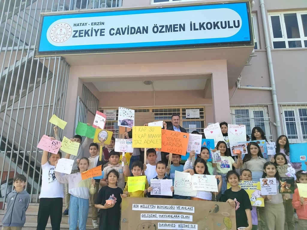 HATAY’IN ERZİN İLÇESİ MİLLİ EĞİTİM MÜDÜRLÜĞÜ’NE BAĞLI ZEKİYE CAVİDAN ÖZMEN