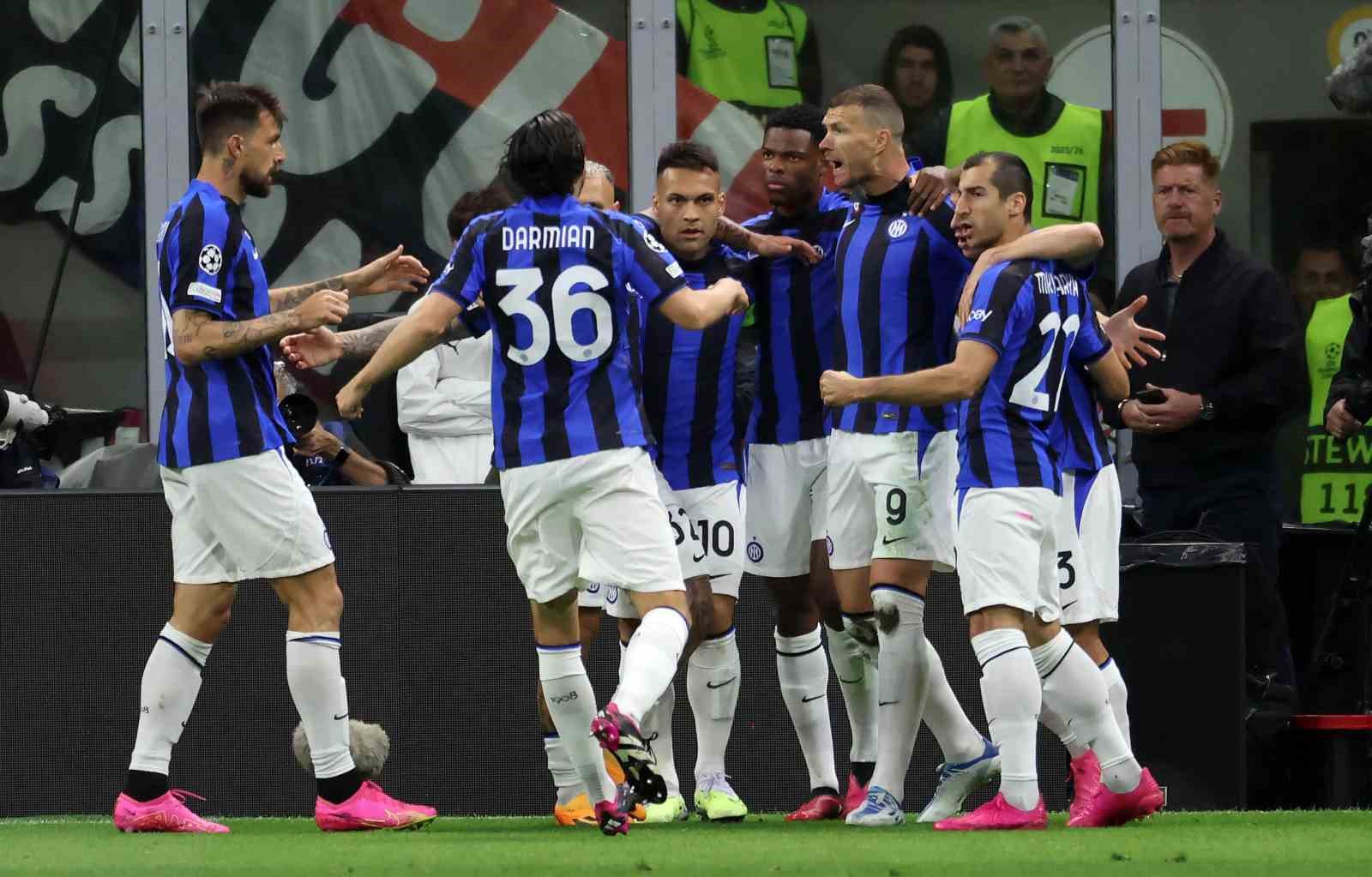 UEFA ŞAMPİYONLAR LİGİ YARI FİNAL İLK MAÇINDA INTER, DEPLASMANDA MİLAN'I