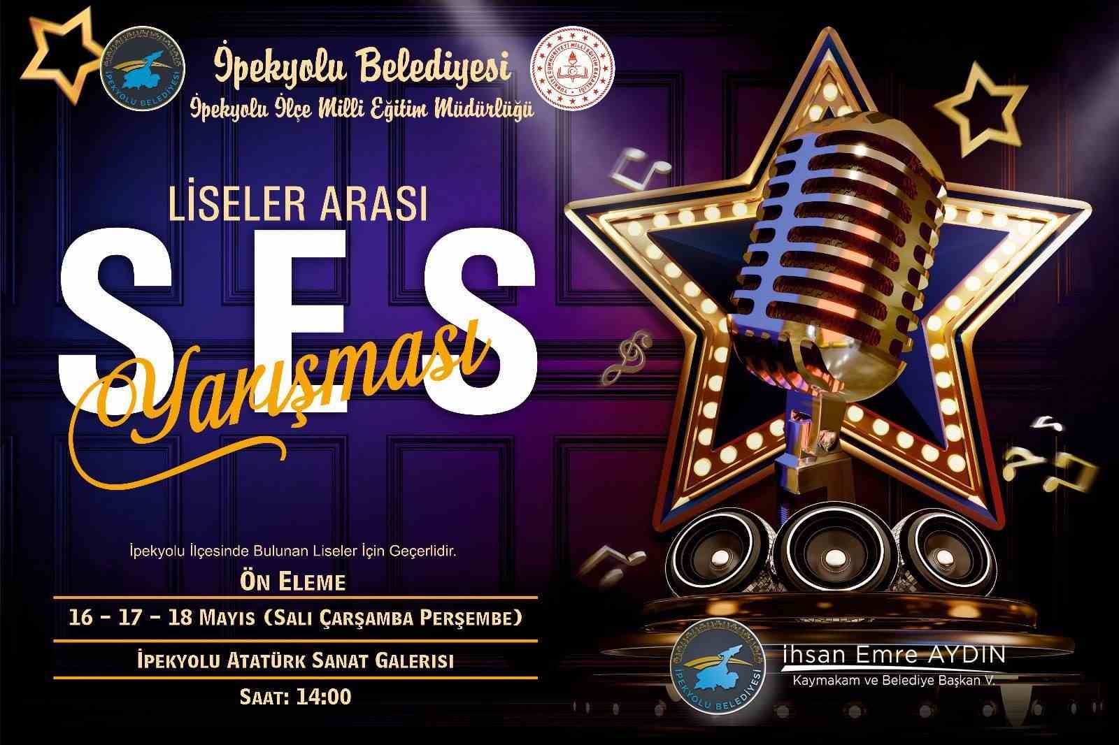 VAN’IN İPEKYOLU İLÇESİNDE KÜLTÜR VE SANAT ETKİNLİKLERİ ÇERÇEVESİNDE DÜZENLENECEK OLAN