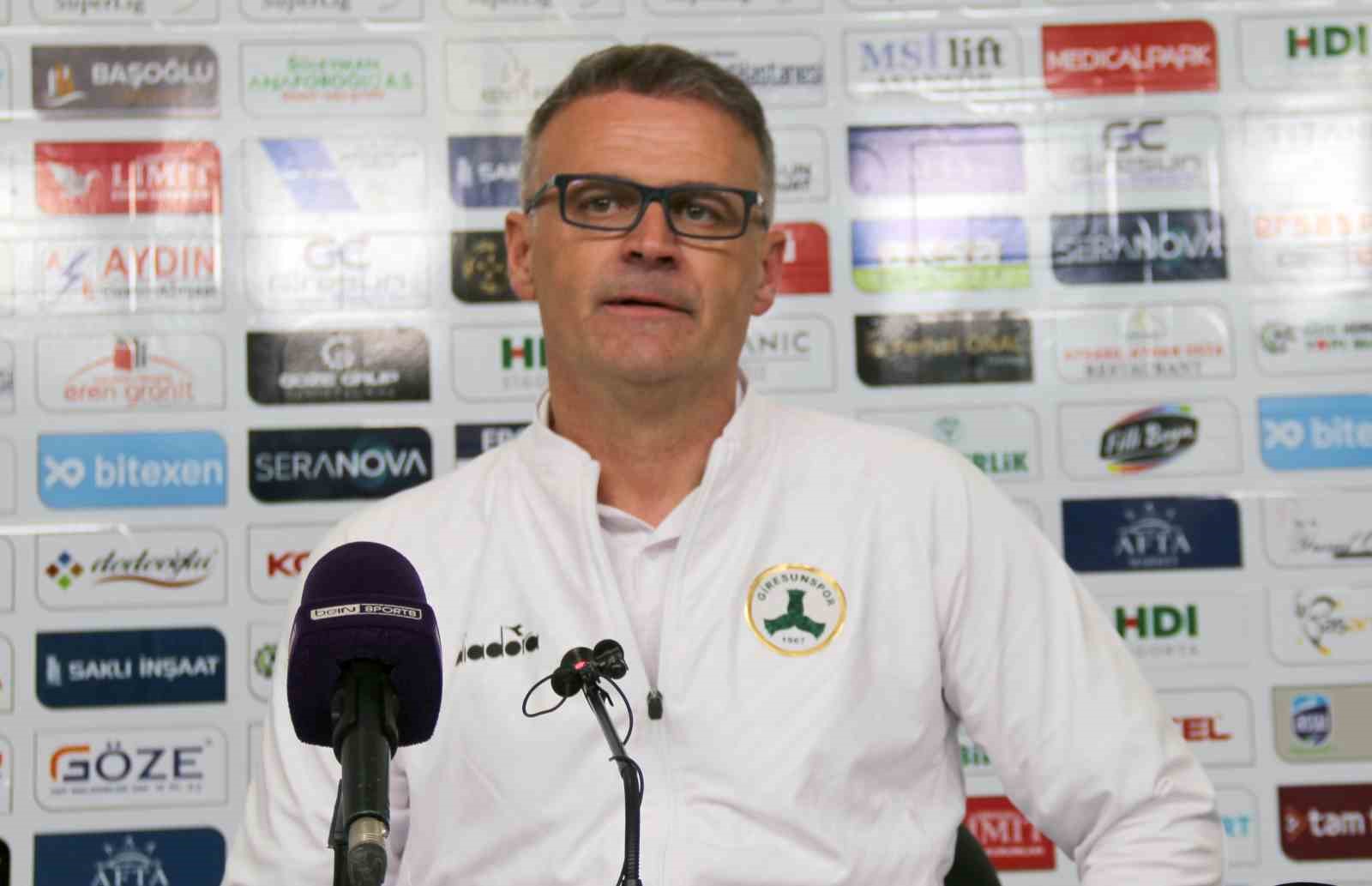 GİRESUNSPOR TEKNİK DİREKTÖRÜ İRFAN BUZ,LİGDE KALMA MÜCADELESİ VEREN GİRESUNSPOR İÇİN