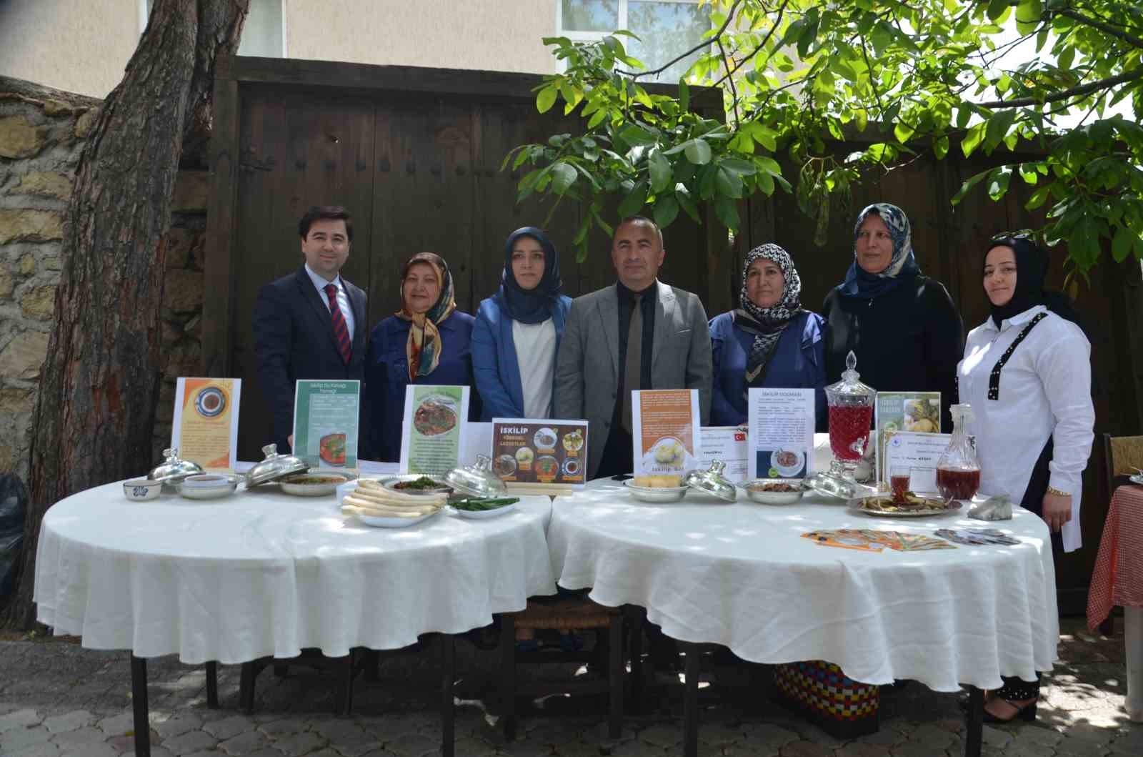 TÜRK MUTFAĞI HAFTASI ETKİNLİKLERİ ÇERÇEVESİNDE ÇORUM’UN İSKİLİP İLÇESİNDE YÖRESEL YEMEKLERİN