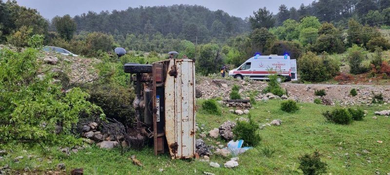 ISPARTA’NIN SÜTÇÜLER İLÇESİNDE MEYDANA GELEN TRAFİK KAZASINDA 1 KİŞİ ÖLDÜ,