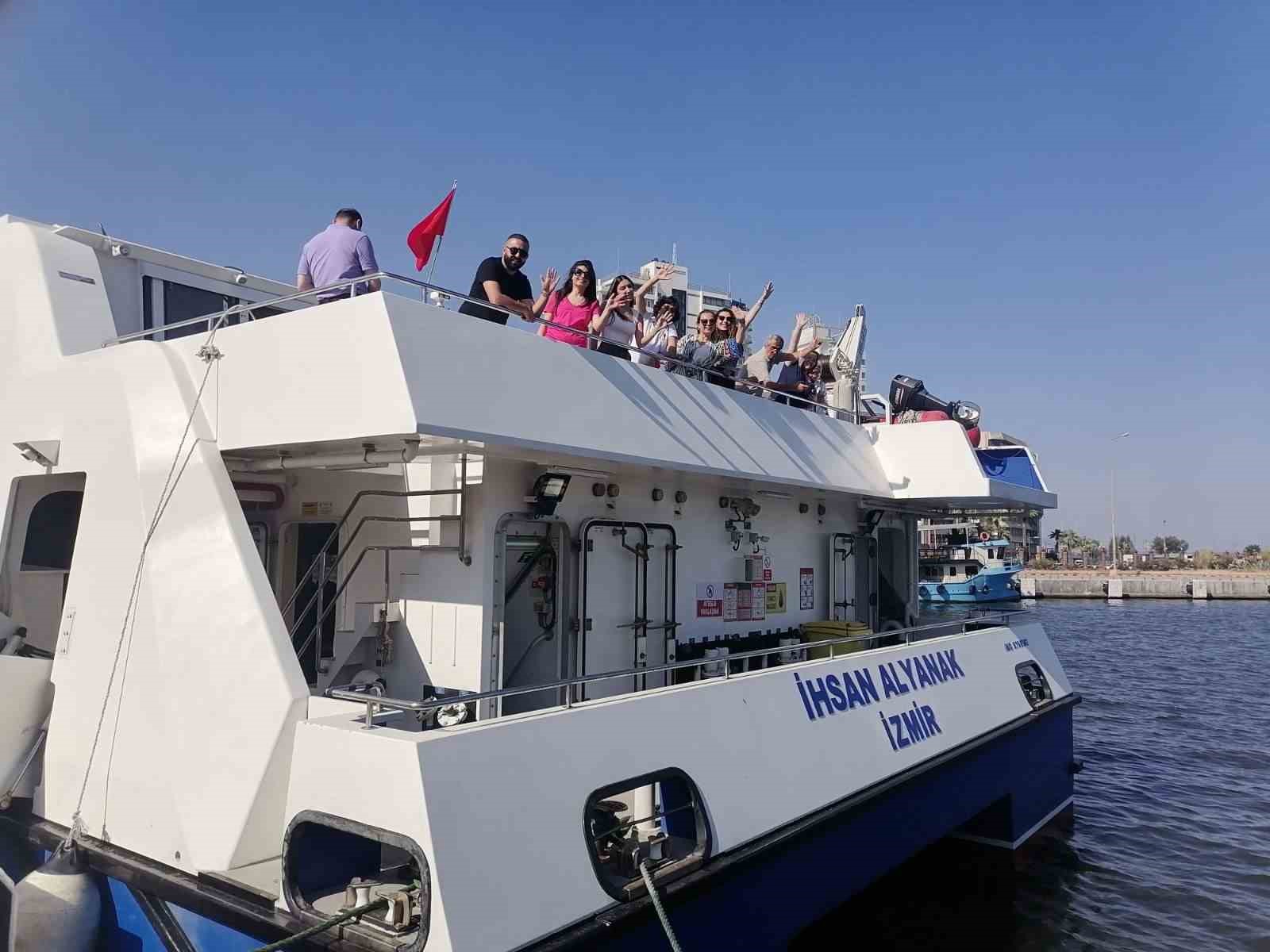İZMİR BÜYÜKŞEHİR BELEDİYESİ İZDENİZ GENEL MÜDÜRLÜĞÜNÜN 2 HAZİRAN’DA BAŞLAYACAK “ROTAMIZ