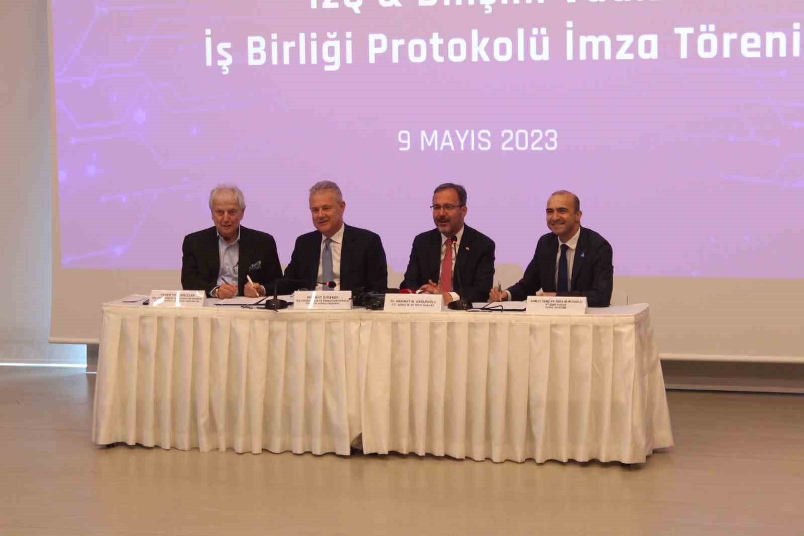 PROTOKOL, GENÇLİK VE SPOR BAKANI MUHARREM KASAPOĞLU, İZTO YÖNETİM KURULU