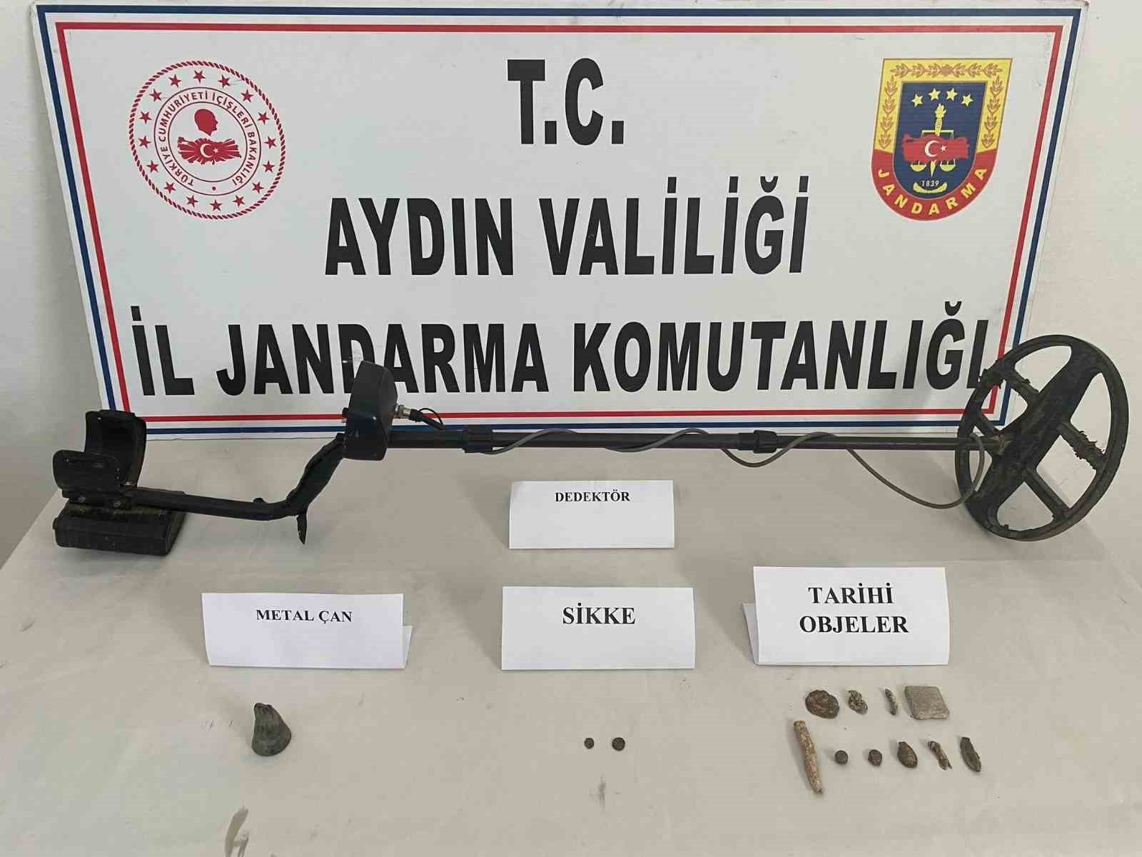 AYDIN İL JANDARMA KOMUTANLIĞI TARAFINDAN TARİHİ ESER KAÇAKÇILARINA YÖNELİK YAPILAN