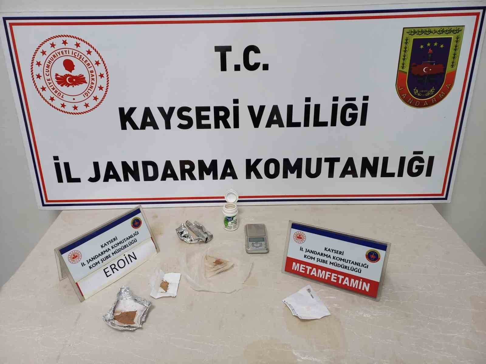 KAYSERİ İL JANDARMA KOMUTANLIĞI EKİPLERİNCE SARIOĞLAN İLÇESİNDE YAPILAN ÇALIŞMALARDA BİR