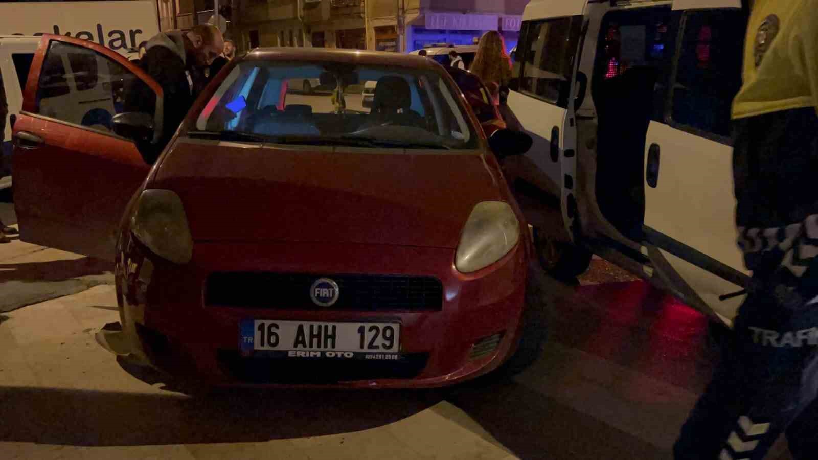 BURSA'NIN İNEGÖL İLÇESİNDE POLİSİN DUR İHTARINA UYMAYARAK TÜM KURALLARI İHLAL