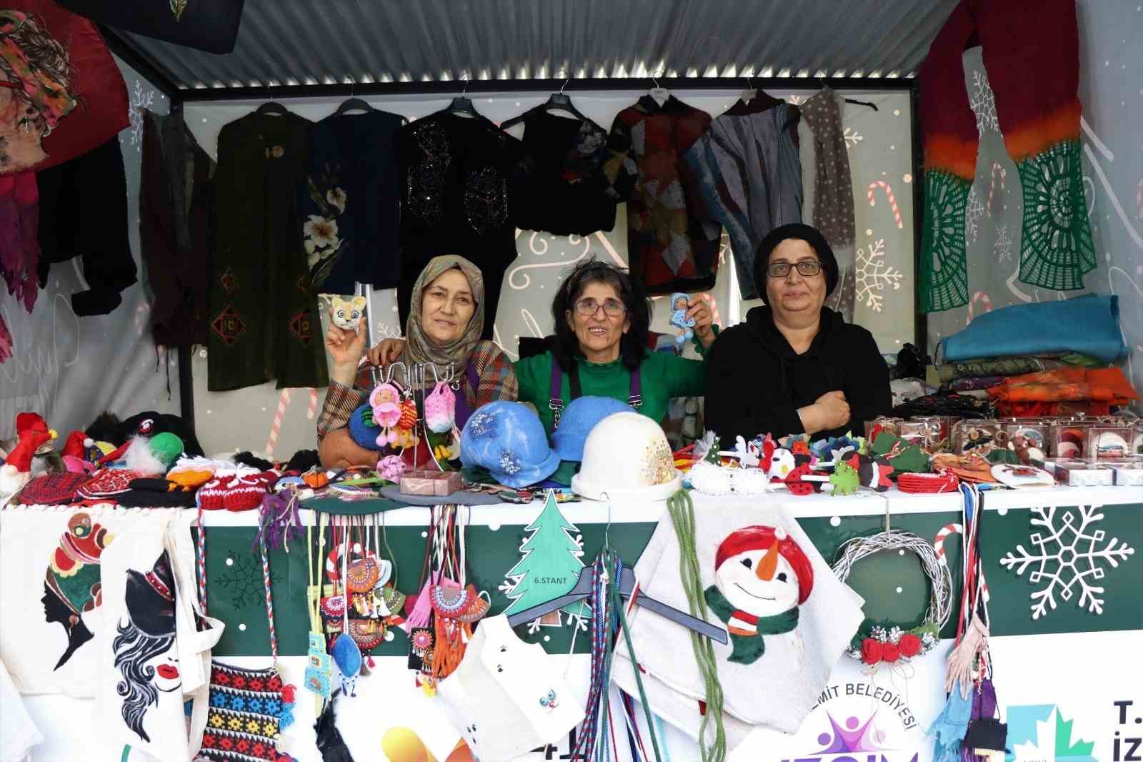 İZMİT BELEDİYESİ KADINLARIN ÜRETTİĞİ EL EMEĞİ ÜRÜNLERİ MÜŞTERİ İLE BULUŞTURMAK