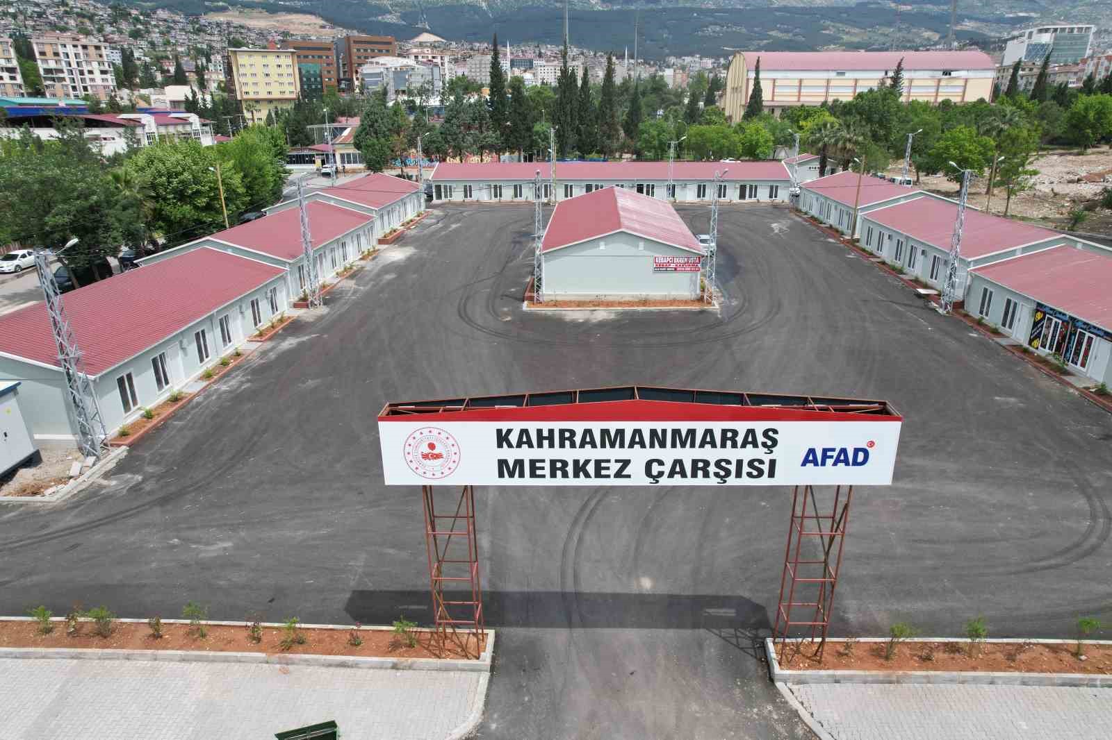 KAHRAMANMARAŞ’TA MEYANA GELEN DEPREMLER SONRASI YIKILAN BİNALARIN YERİNE YAPIMI TAMAMLANAN
