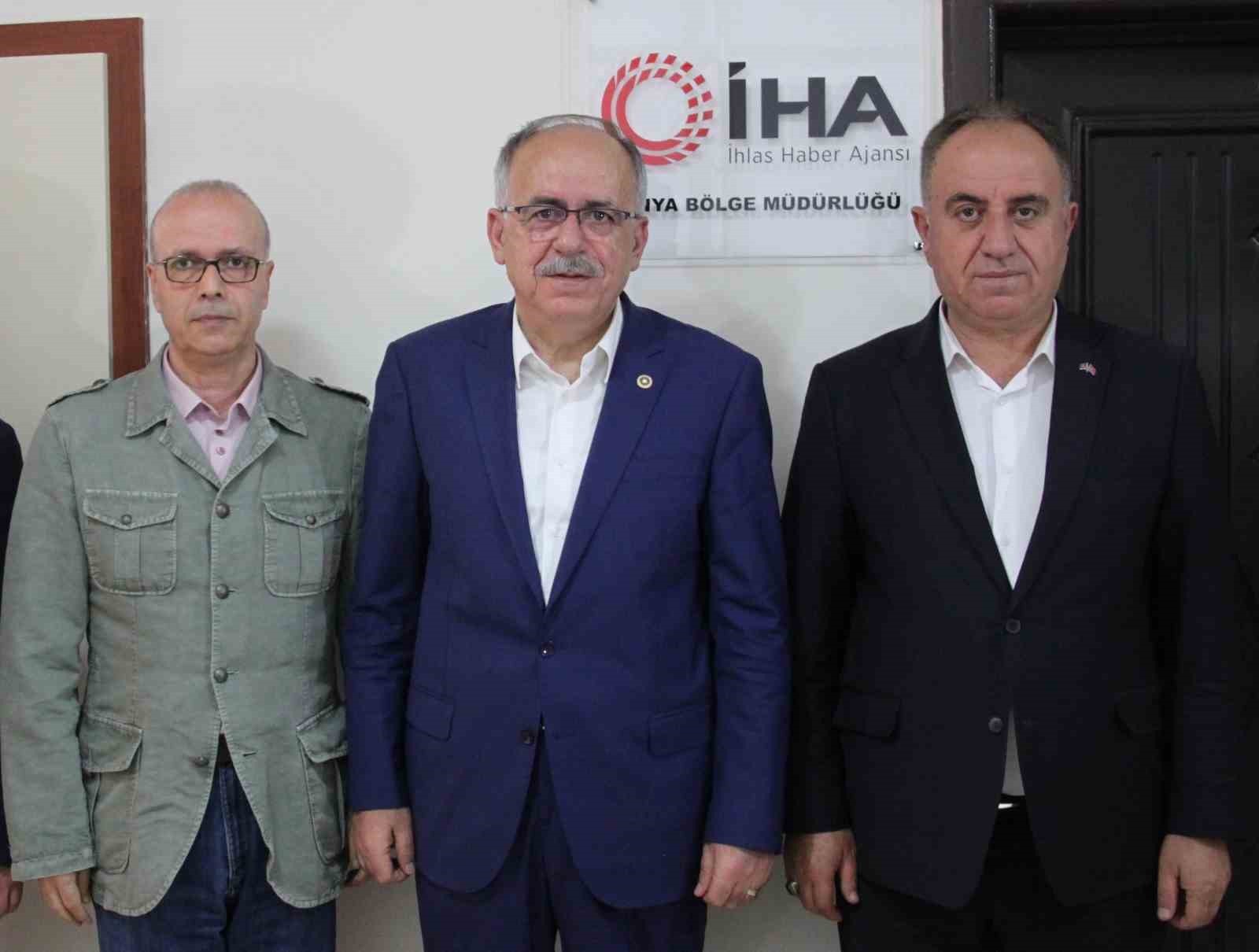 MHP GENEL BAŞKAN YARDIMCISI KALAYCI, MHP İL BAŞKANI REMZİ KARAARSLAN