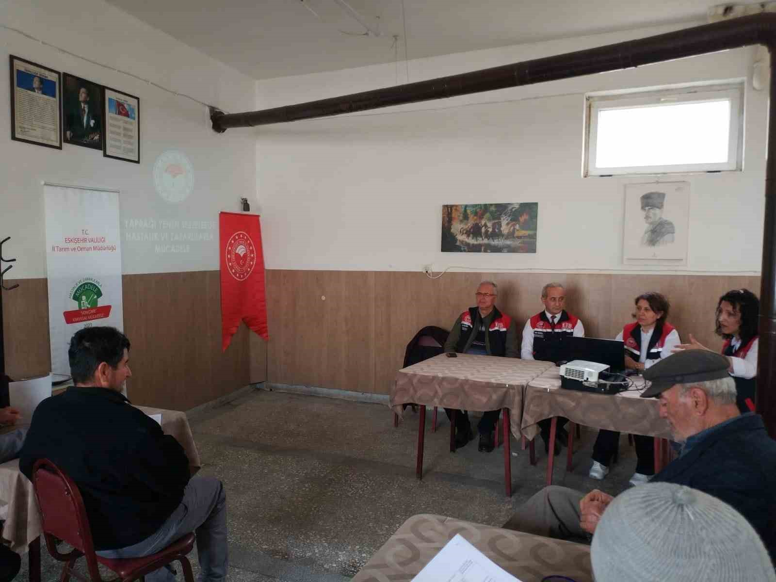 ESKİŞEHİR’DE YÜRÜTÜLEN “BİBER, TURUNÇGİL VE YAPRAĞI YENEN SEBZELERDE KALINTI EYLEM