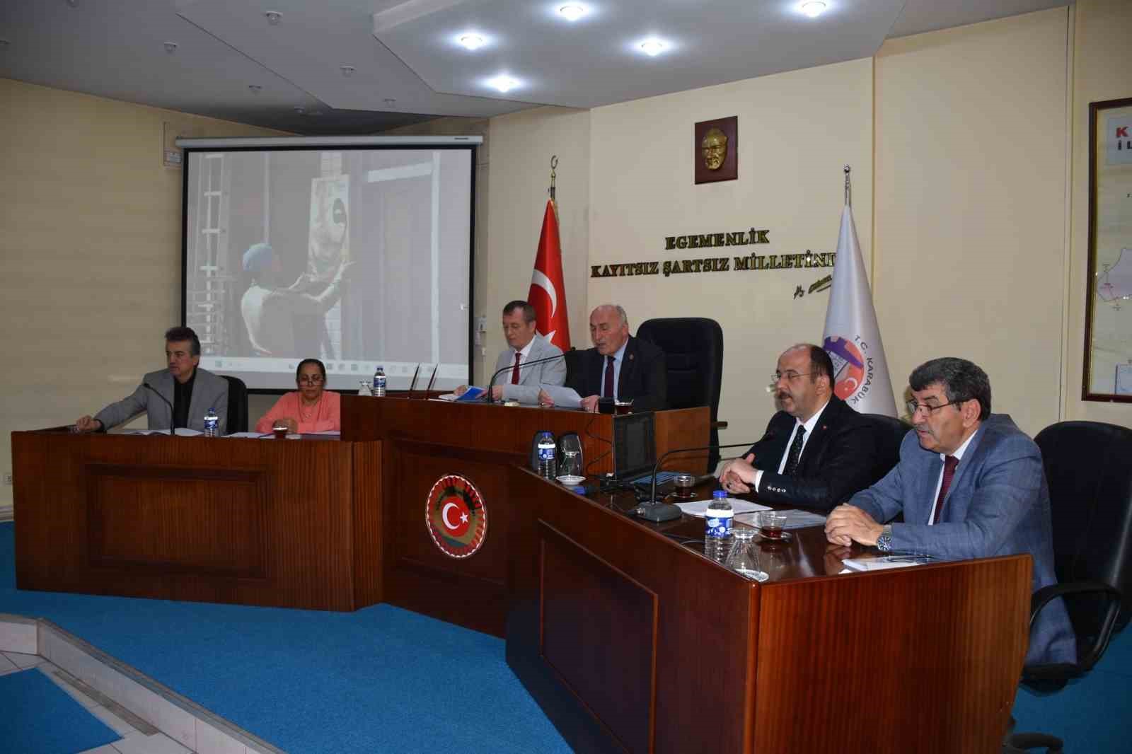 KARABÜK İL GENEL MECLİSİ MAYIS AYI TOPLANTILARININ SON OTURUMU İL