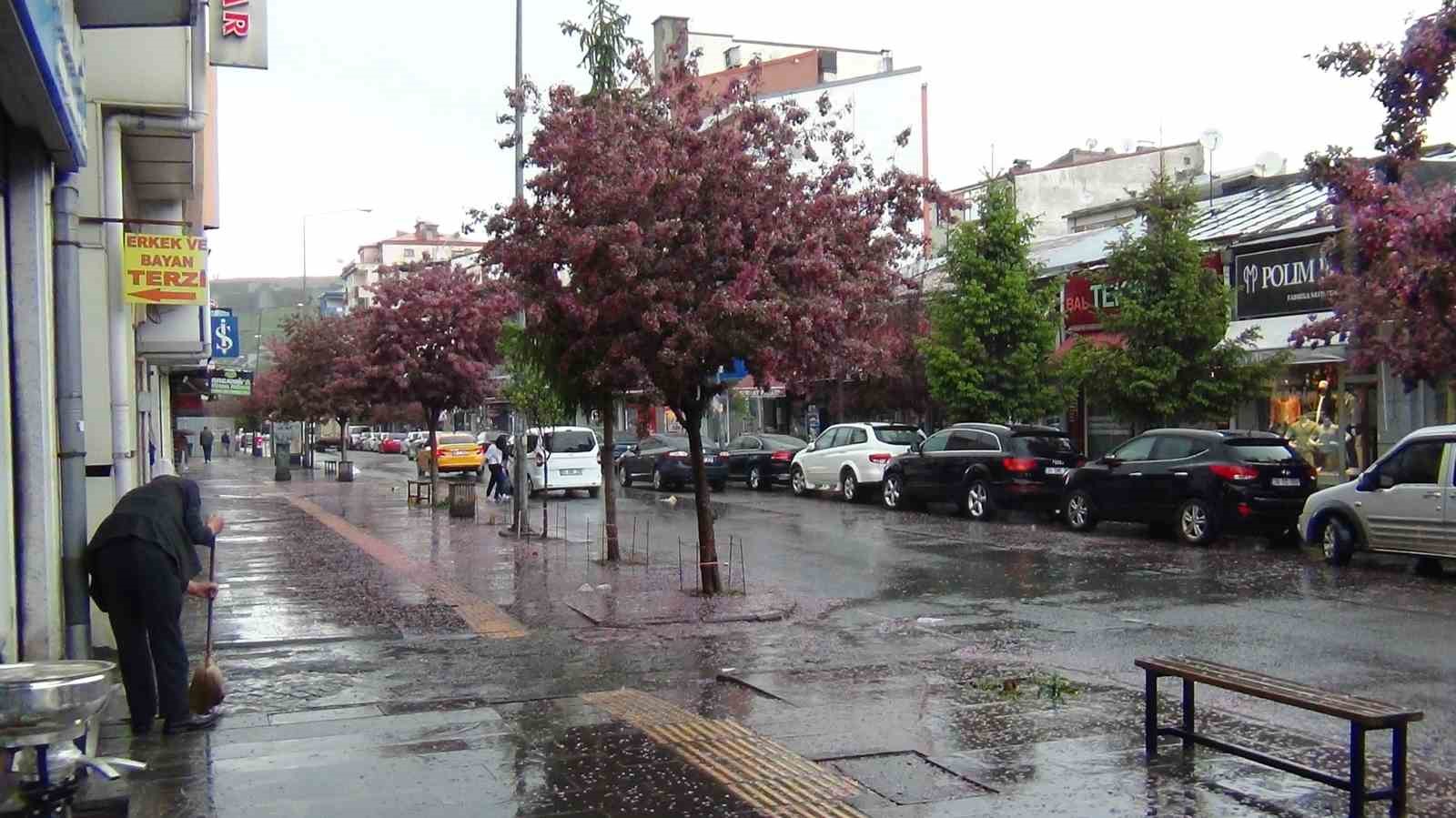 KARS'TA SAĞANAK YAĞMUR BEKLENİYOR(KARS-İHA)