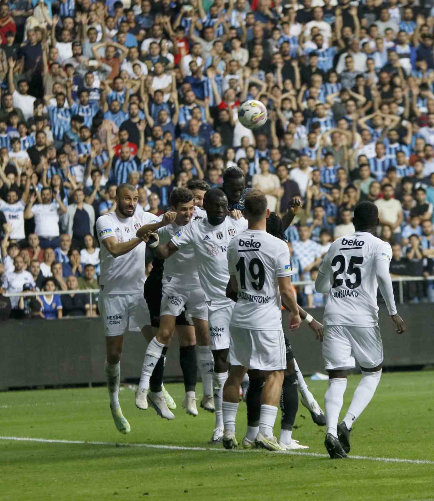 BEŞİKTAŞ, ADANA DEMİRSPOR GALİBİYETİ İLE BU SEZON İLK KEZ 6