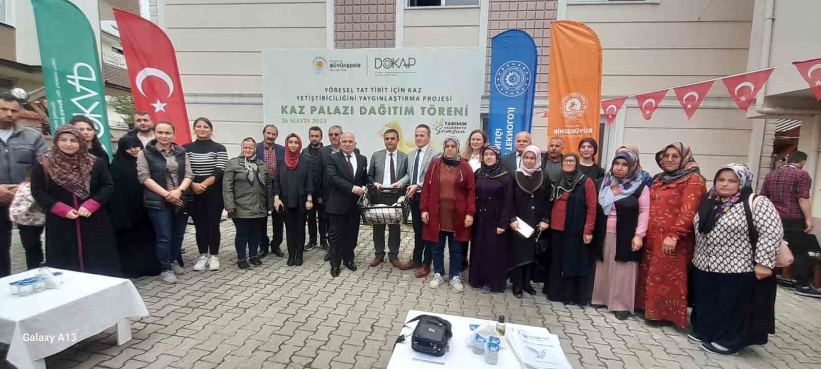 KAVAK’TA KAZ ÜRETİMİ ARTIRILACAK.
