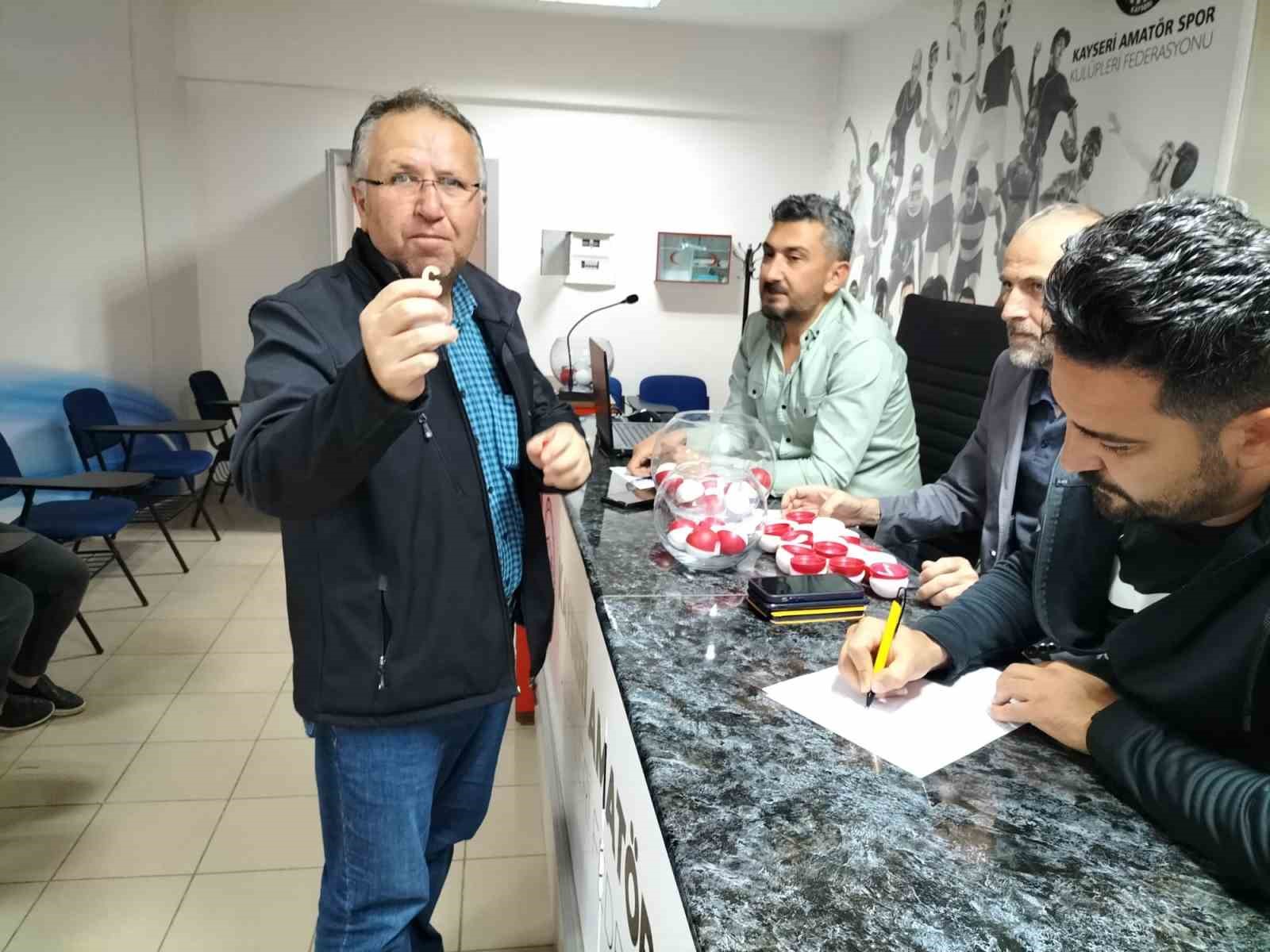 KAYSERİ'DE 2022-2023 FUTBOL SEZONU U12 LİGİ FİKSTÜRÜ ÇEKİLDİ