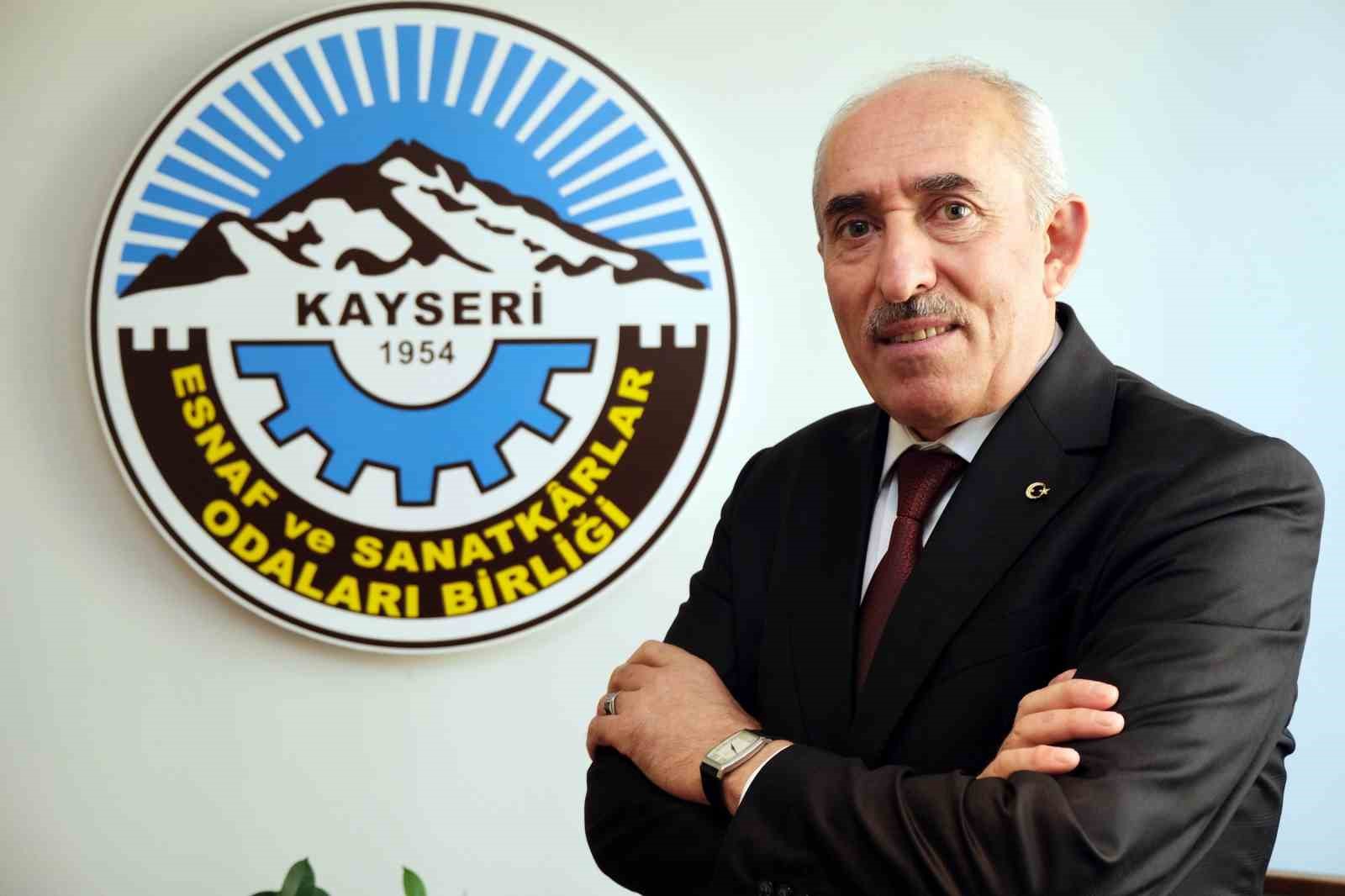 KESOB BAŞKANI ŞEYHİ ODAKIR, “KAYSERİ’DE YETKİ ALAN İLK KURUM OLMANIN