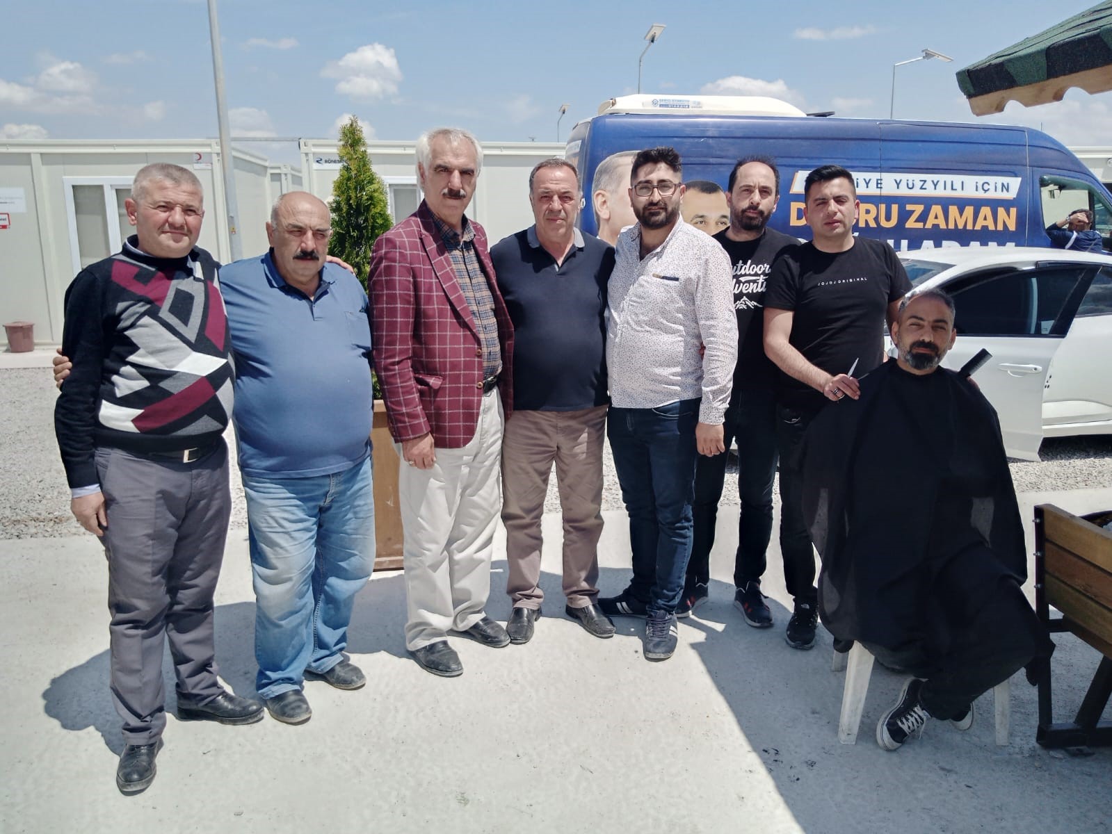 KAYSERİ BERBERLER VE KUAFÖRLER ODASI ÖNCÜLÜĞÜNDE MALATYA’NIN YEŞİLYURT İLÇESİNE GELEN