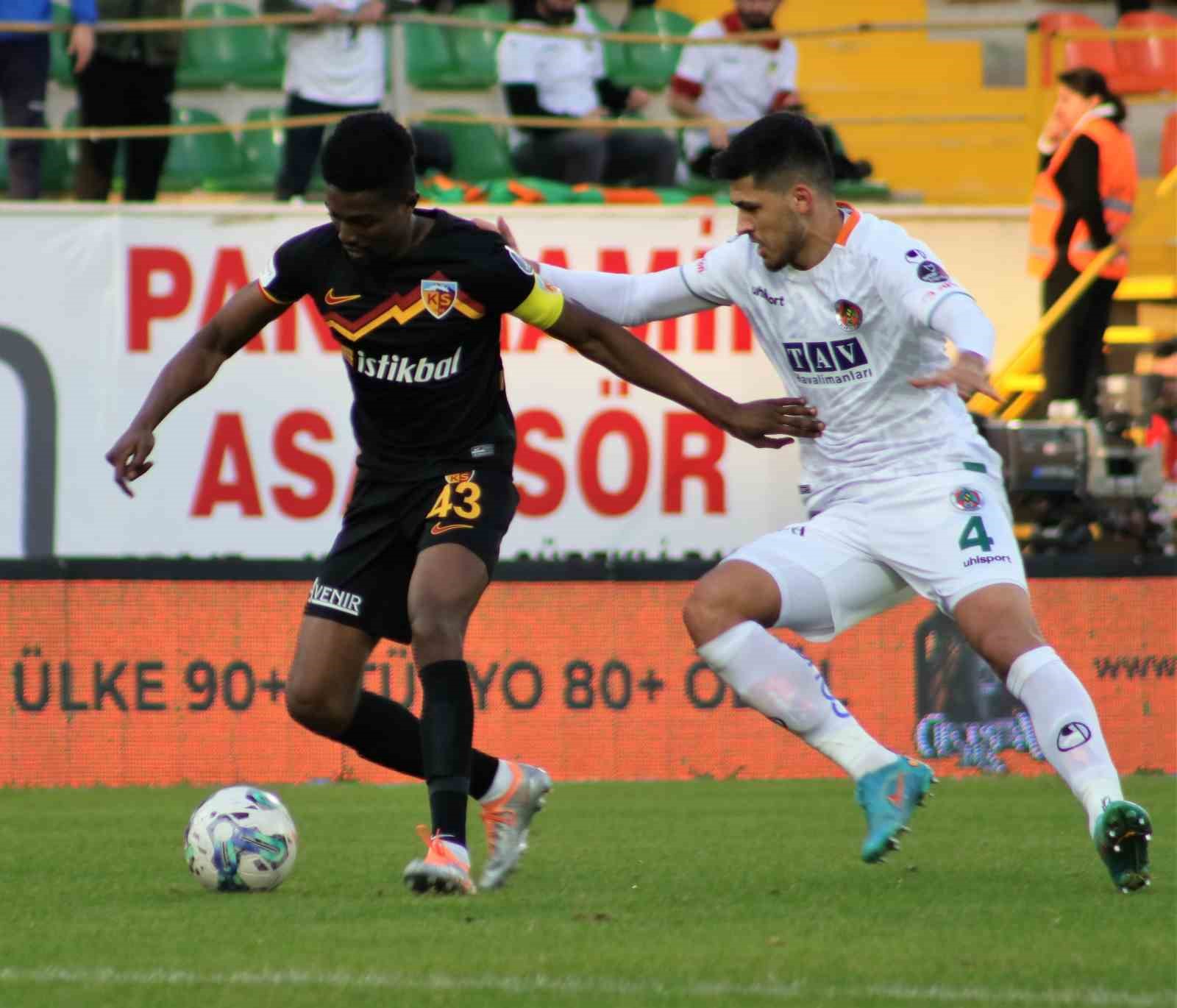 SPOR TOTO SÜPER LİG'İN 35. HAFTASINDA YUKATEL KAYSERİSPOR İLE ALANYASPOR