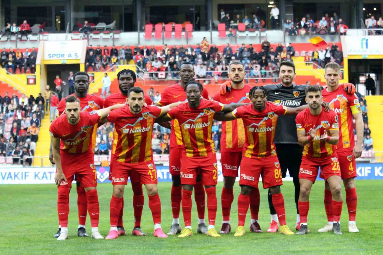 SÜPER LİG EKİPLERİNDEN KAYSERİSPOR, BU SEZON LİGDE 6. KEZ SAHASINDA