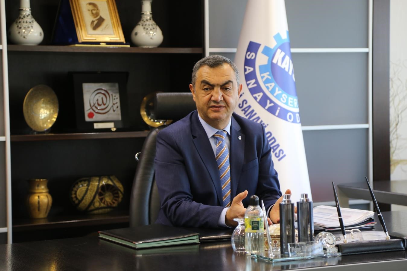 KAYSERİ SANAYİ ODASI (KAYSO) YÖNETİM KURULU BAŞKANI MEHMET BÜYÜKSİMİTCİ, ANNELER