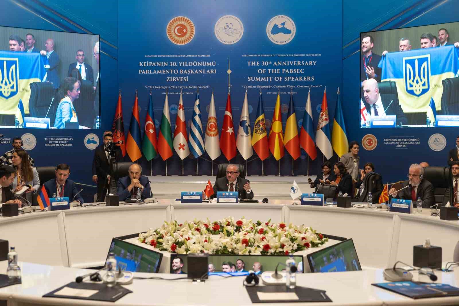 KARADENİZ EKONOMİK İŞ BİRLİĞİ PARLAMENTER ASAMBLESİ (KEİPA) TOPLANTISI SIRASINDA UKRAYNA