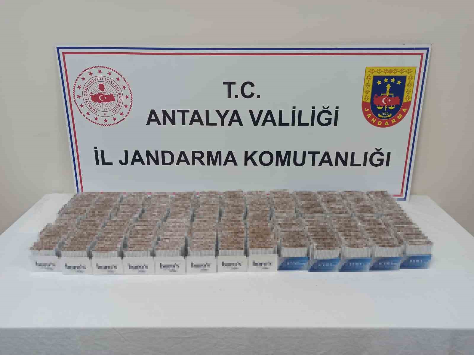 ANTALYA’NIN KEMER İLÇESİNDE KAÇAK SİGARA SATIŞI YAPILDIĞI TESPİT EDİLEN İŞLETMEYE