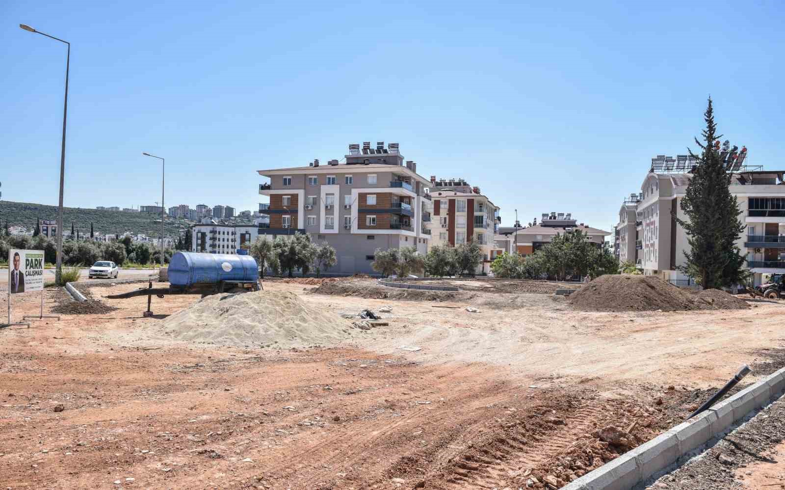 KEPEZ BELEDİYESİ, YENİ YEŞİL ALAN DÜZENLEMELERİYLE İLÇEDEKİ TOPLAM 717 OLAN
