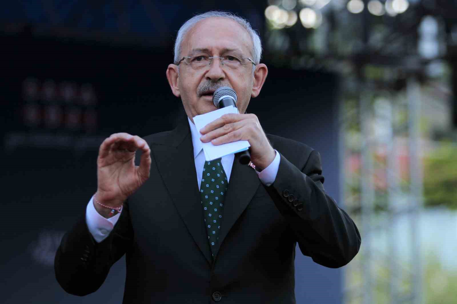 MİLLET İTTİFAKI CUMHURBAŞKANI ADAYI VE CHP GENEL BAŞKANI KEMAL KILIÇDAROĞLU,