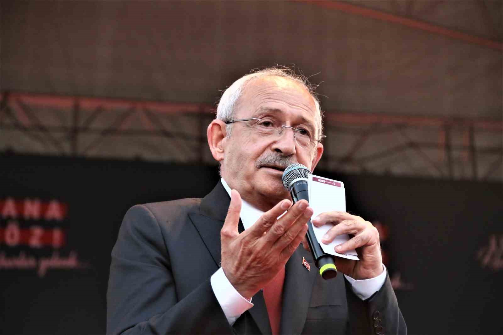 ANTALYA’DA KONUŞAN CHP GENEL BAŞKANI VE MİLLET İTTİFAKI CUMHURBAŞKANI ADAYI