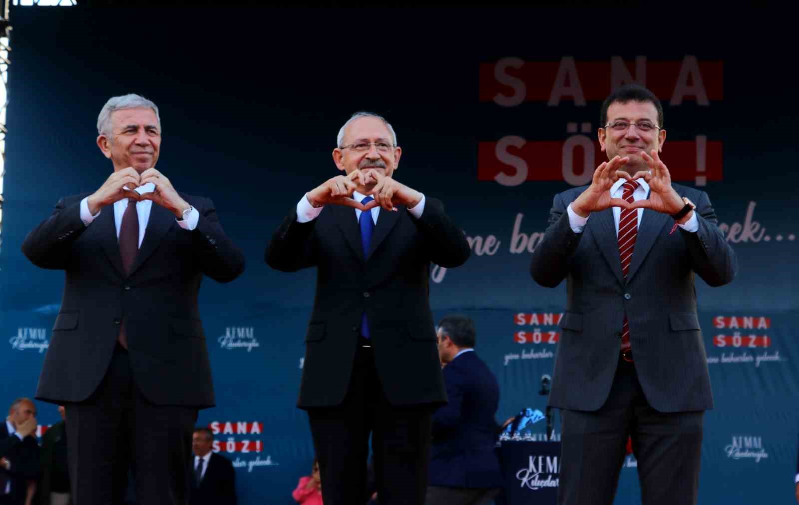 CUMHURBAŞKANI ADAYI KEMAL KILIÇLARINA KAYNAK OLARAK FİRMALARI GÖSTERİP, “SÖKE SÖKE