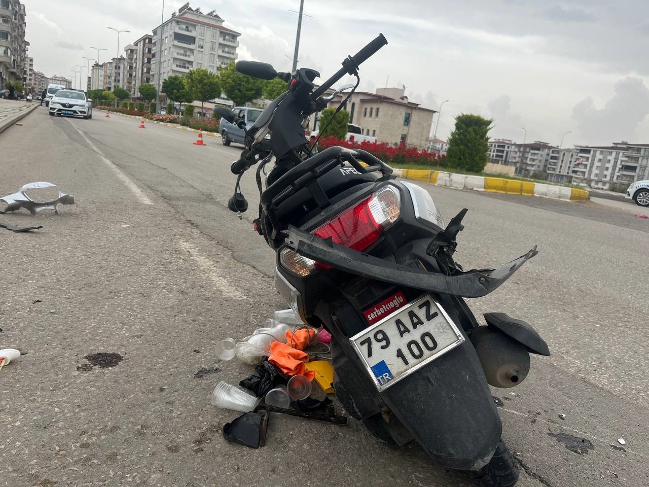 KİLİS’TE OTOMOBİL İLE MOTOSİKLET KAZASINDA 1 KİŞİ HAYATINI KAYBETTİ.