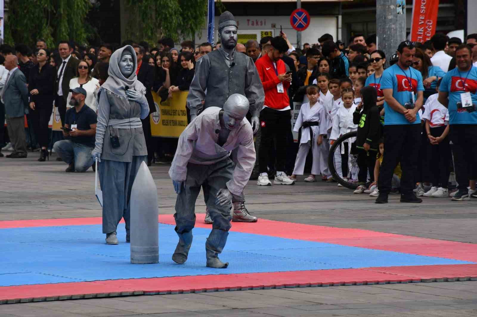 19 MAYIS ATATÜRK'Ü ANMA, GENÇLİK VE SPOR BAYRAMI, KIRIKKALE'DE DÜZENLENEN