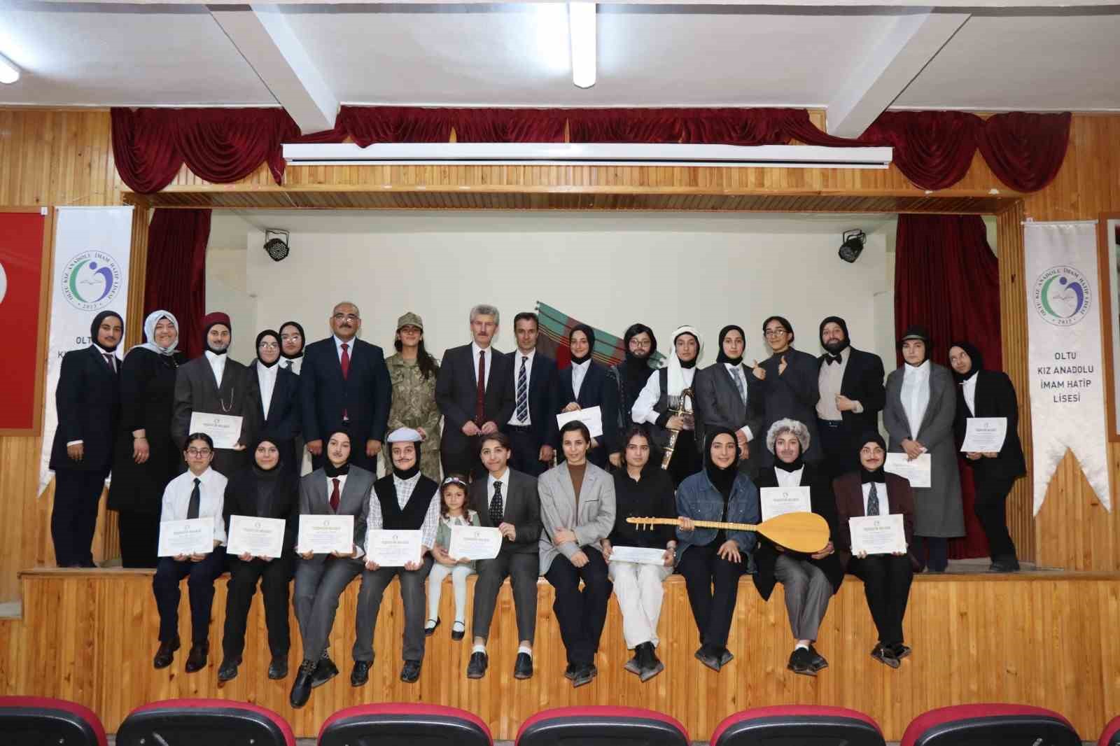 OLTU KIZ ANADOLU İMAMHATİP LİSESİ FEN VE SOSYAL BİLİMLER PROJE