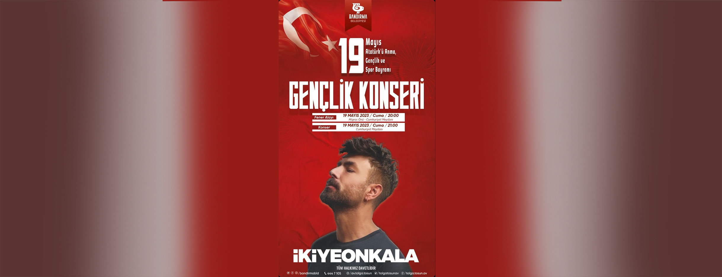 Bandırma Belediyesi, 19 Mayıs Atatürk’ü Anma Gençlik ve Spor Bayramı