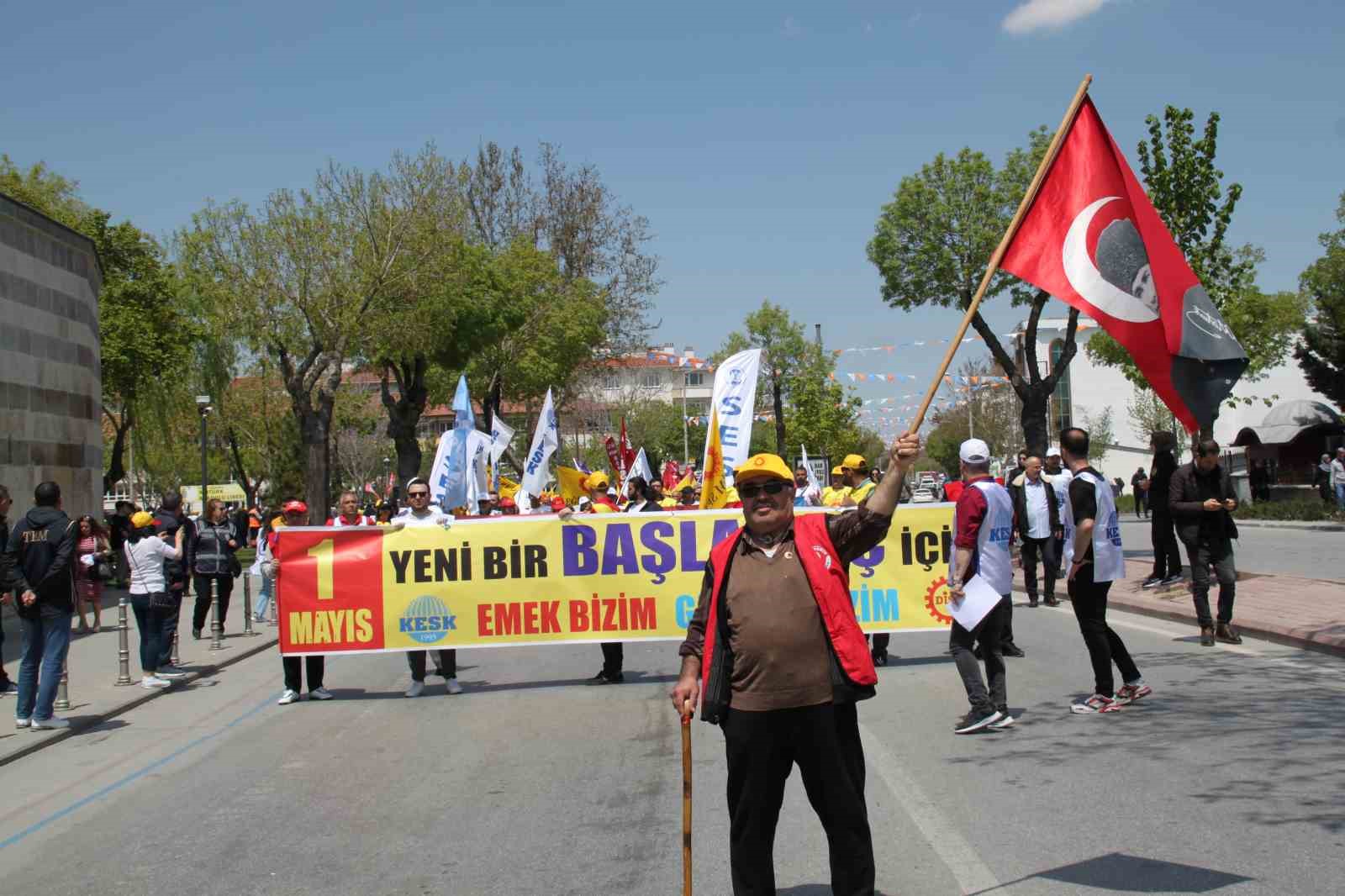 KONYA’DA BAZI SİVİL TOPLUM KURULUŞLARI VE SİYASİ PARTİLER, 1 MAYIS