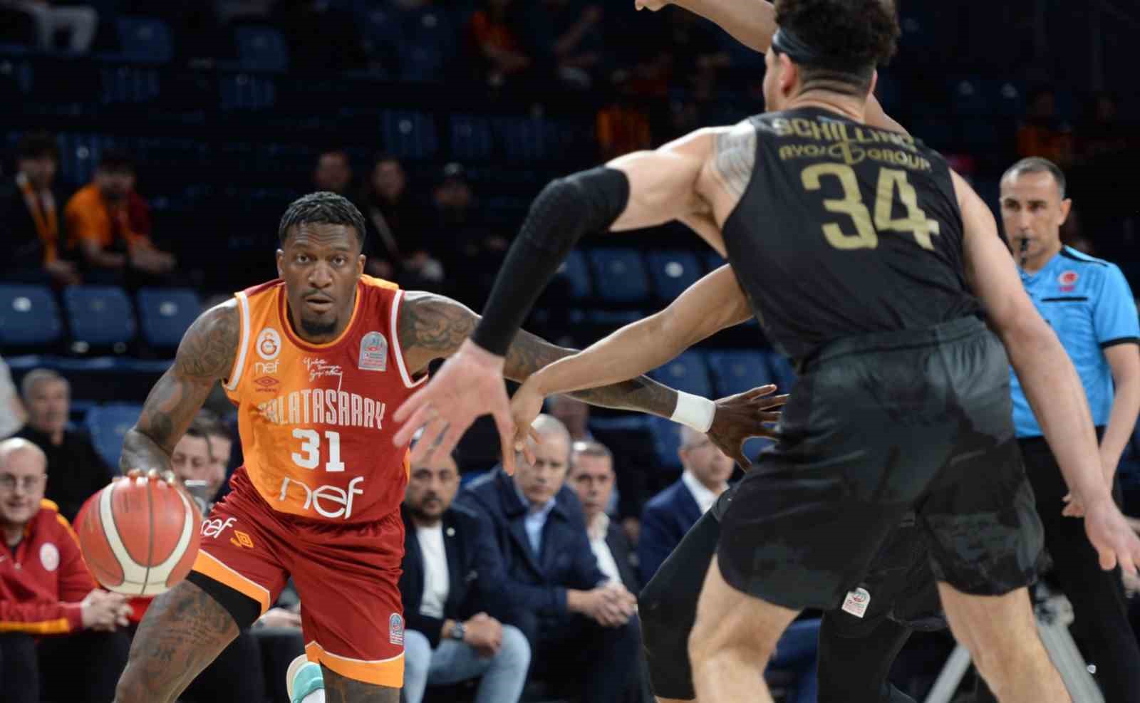 GALATASARAY NEF, TÜRKİYE SİGORTA BASKETBOL SÜPER LİGİ 28. HAFTASINDA AYOS