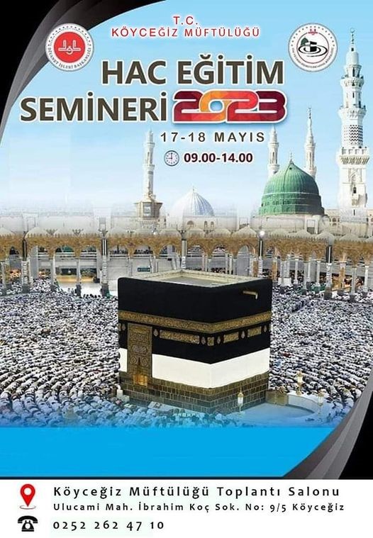 KÖYCEĞİZLİ HACI ADAYLARINA SEMİNER VERİLECEK