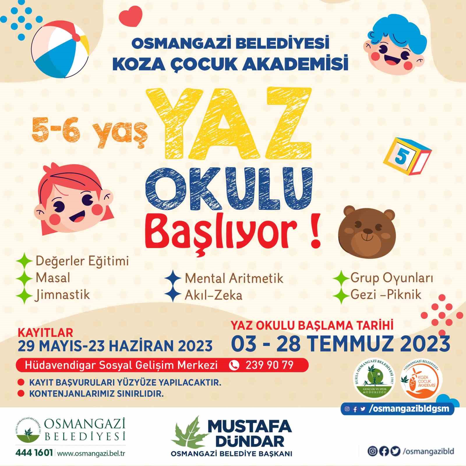 OSMANGAZİ BELEDİYESİ’NİN EN ÖNEMLİ SOSYAL PROJELERİNDEN BİRİ OLAN BİLGİ EVLERİ