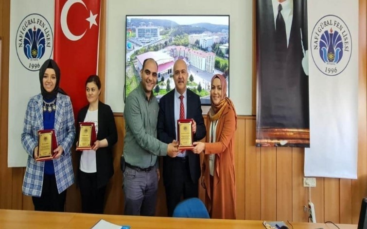KÜTAHYA NAFİ GÜRAL FEN LİSESİNDE KÜMATFEN OLİMPİYATLARI ÖDÜL TÖRENİ