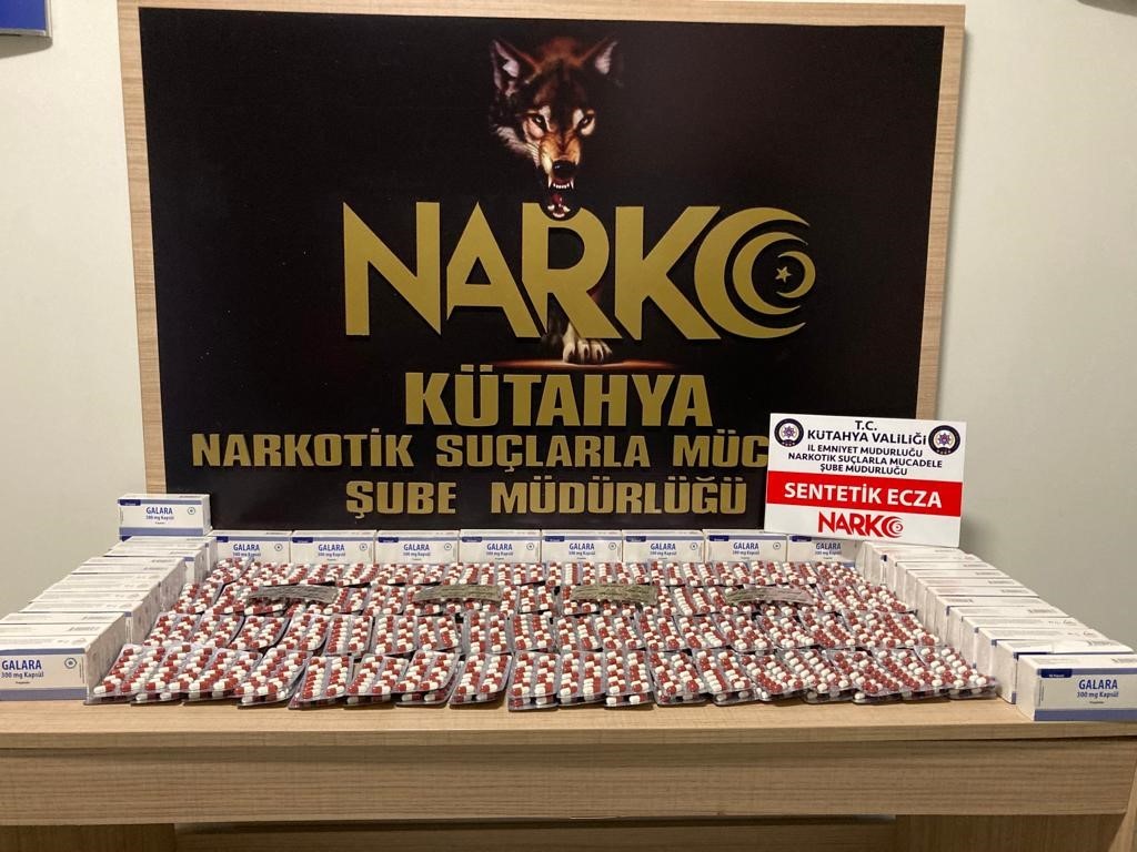 KÜTAHYA’DA UYUŞTURUCU OPERASYONU: 2 TUTUKLAMA