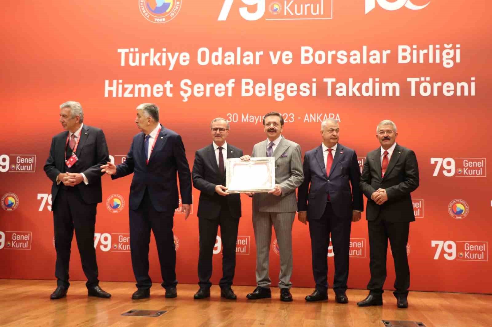 KONYA SANAYİ ODASI (KSO) MECLİS BAŞKANI MEMİŞ KÜTÜKCÜ, TÜRKİYE ODALAR
