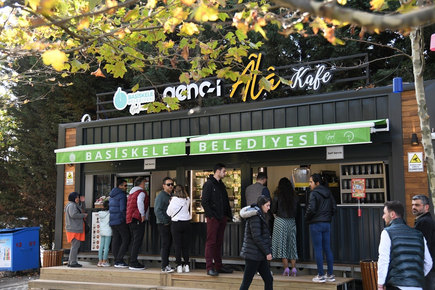 BAŞİSKELE BELEDİYESİ TARAFINDAN HİZMETE ALINAN ÂLÂ KAFE’YE VATANDAŞLAR YOĞUN İLGİ
