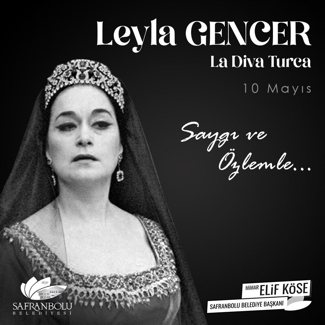 DÜNYANIN EN ÖNEMLİ SOPRANOLARINDAN OLAN "LA DİVA TURCA", "LA GENCER"