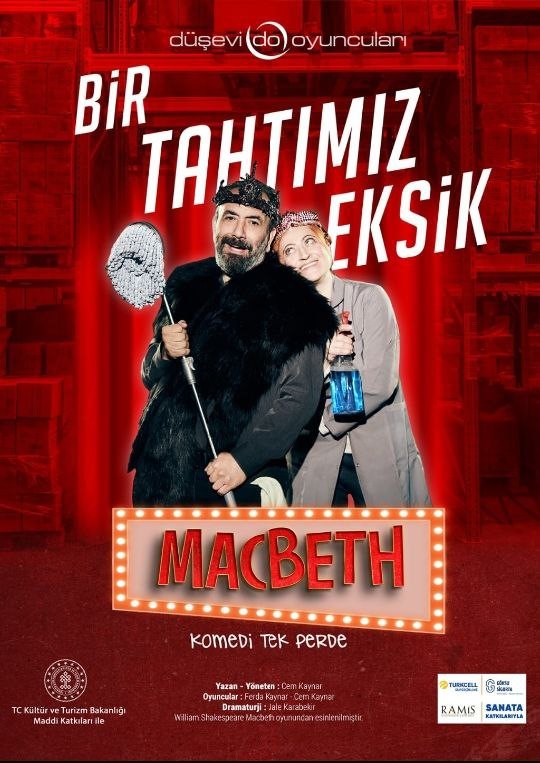 SAMSUN'DA SANAT FAALİYETLERİNİN 25'İNCİ YILINDA DÜŞEVİ OYUNCULARI, WİLLİAM SHAKESPEARE'NİN ÜNLÜ