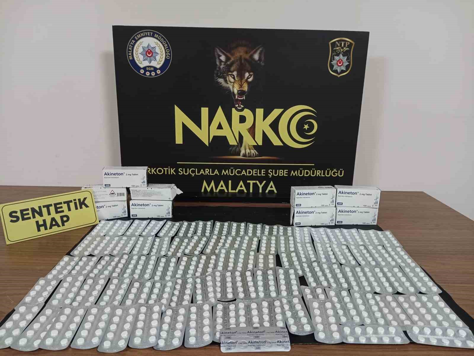 MALATYA MERKEZLİ 3 İLDE UYUŞTURUCU OPERASYONU
