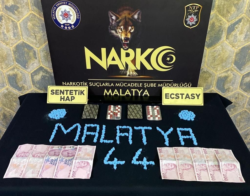 MALATYA’DA UYUŞTURUCU OPERASYONU: 1 TUTUKLAMA