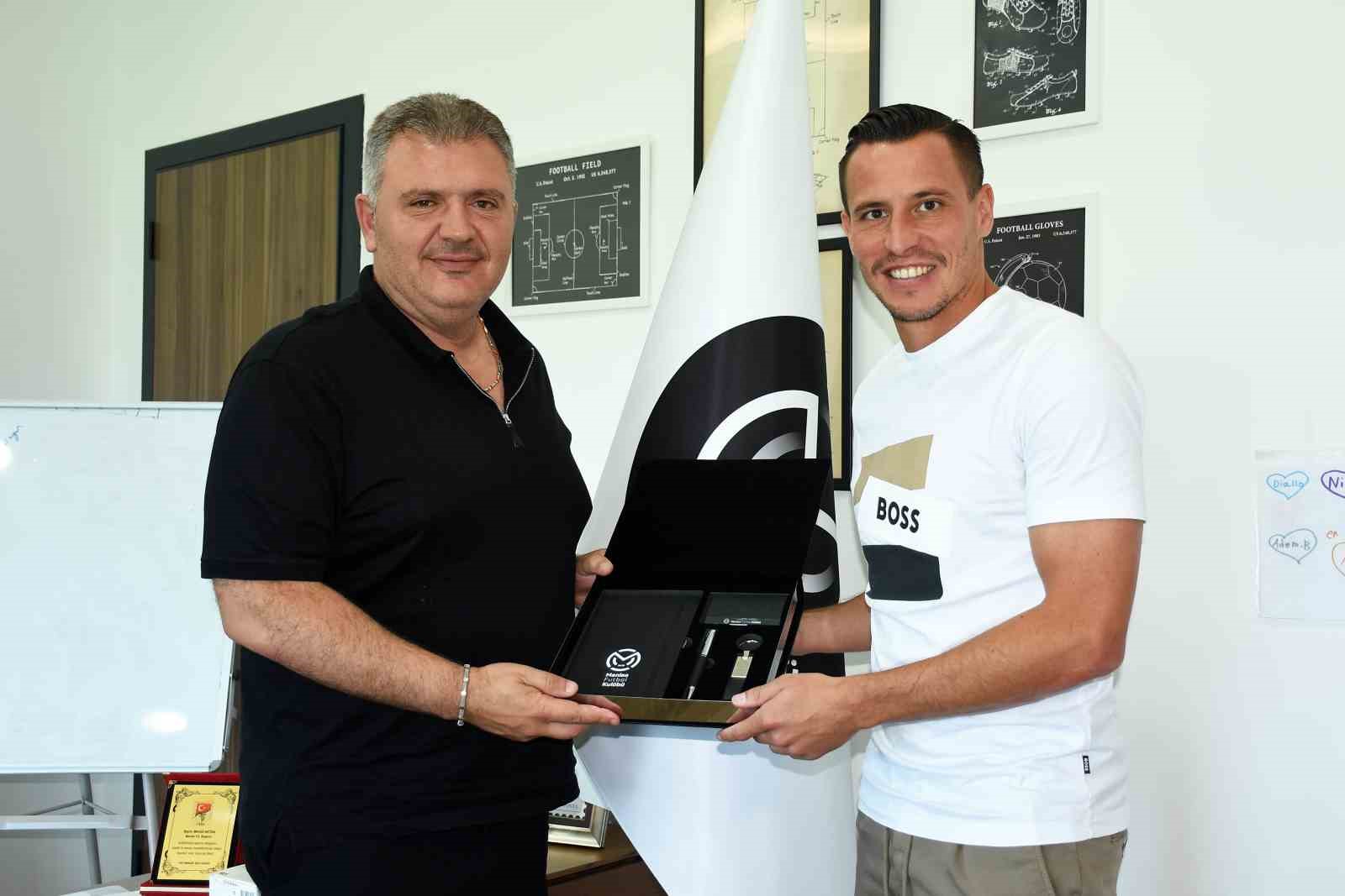 SPOR TOTO 1. LİG EKİPLERİNDEN MANİSA FK BAŞKANI MEVLÜT AKTAN,