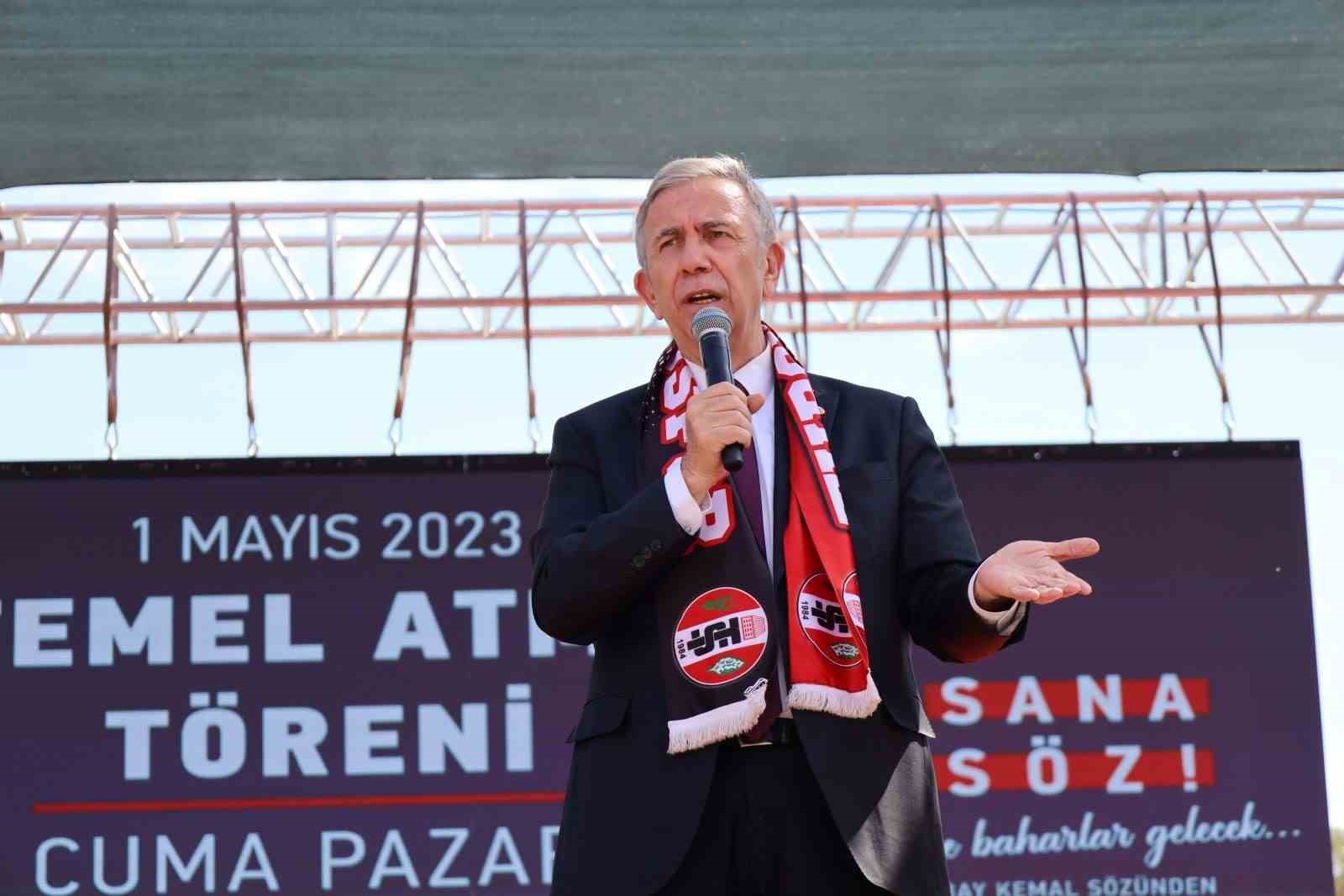 ANKARA BÜYÜKŞEHİR BELEDİYE BAŞKANI MANSUR YAVAŞ, "AMERİKA VE RUSYA ORALARDA